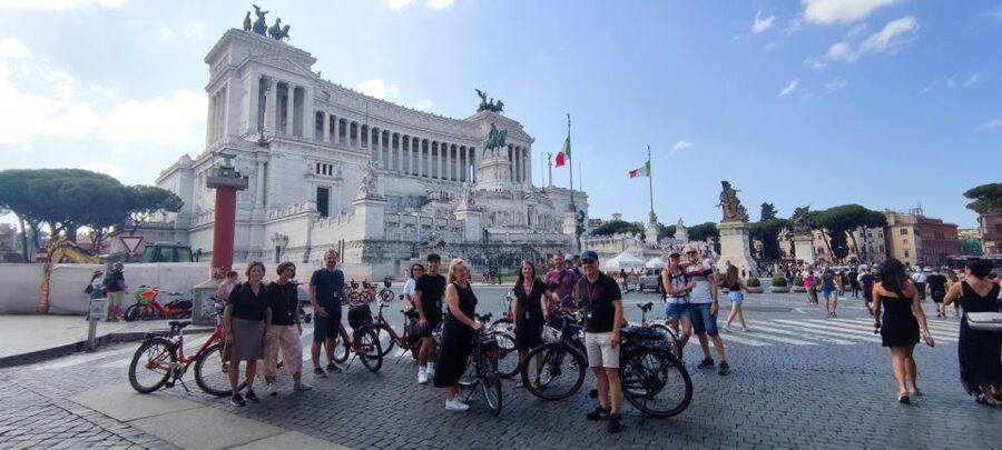 Rome: Highlights Bike Tour - Bikes, helmets, and headsets, the stuff that makes or breaks the ride