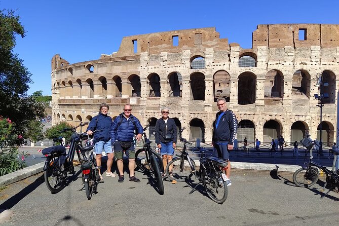 Rome Highlights by E-Bicycle Small group - Giardino degli Aranci viewpoints with orange trees