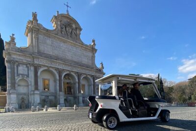 Rome Highlights by Golf Cart Private Tour