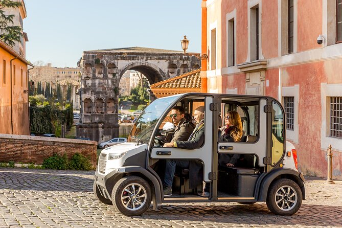 Rome Highlights by Golf Cart Private Tour - Stop 6: Colosseum views without included entry