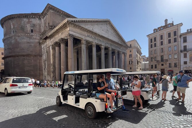 Rome Highlights City Tour by Golf Cart with Gelato - Why a small golf cart works so well for Rome