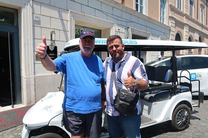 Rome Highlights City Tour by Golf Cart with Gelato - Tiber River views from Garibaldi Bridge: Ponte Fabricio moment