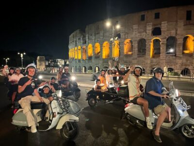 Highlights Vespa Sidecar Tour with Coffee and Gelato