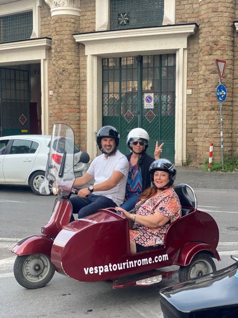 Rome: Highlights Vespa Sidecar Tour with Coffee and Gelato - Trastevere Break: Coffee, Gelato, and Quick Neighborhood Flavors