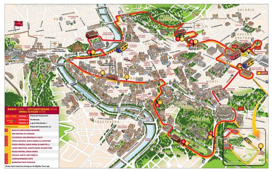 Rome: Hop-On Hop-Off Bus and Optional Cruise Port Transfer - The Return to the Port: Give Yourself Real Buffer Time