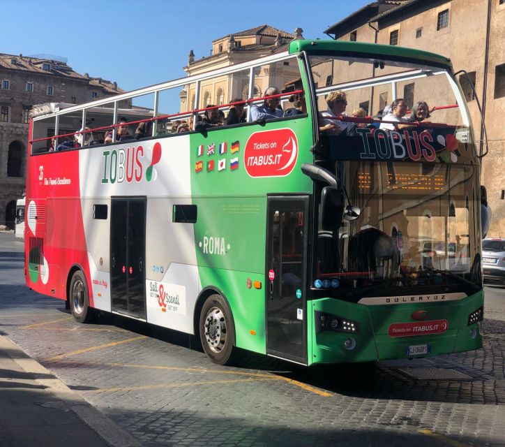 Rome: Hop-On Hop-Off Open-Top Bus City Tour - Using the phone audio guide in 8 languages