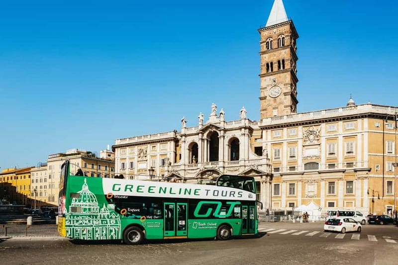 Rome:Hop-On Hop-Off Panoramic Open Bus Ticket 3 Circuits x 1 - Price and value: what $20 buys in Rome