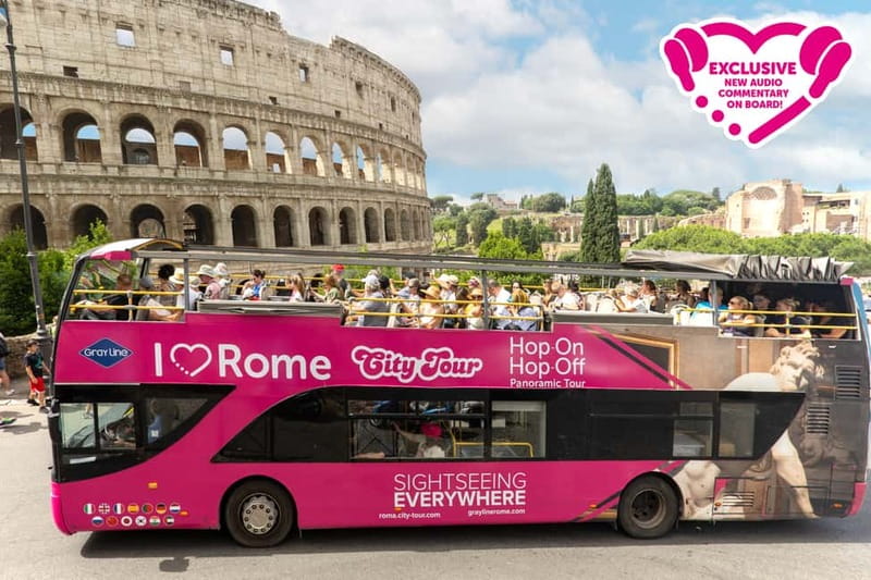 Rome: Hop-on Hop-off Sightseeing Bus Tour with Audioguide - Why This Rome Hop-On Hop-Off Bus Works So Well