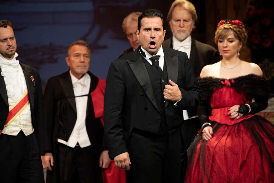 Rome: La Traviata at St. Paul's Within the Walls - Before curtain: timing, voucher exchange, and settling in