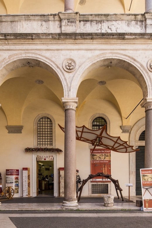 Rome: Leonardo da Vinci Exhibition Entrance Ticket - Touchable machines and that hands-on bridge moment