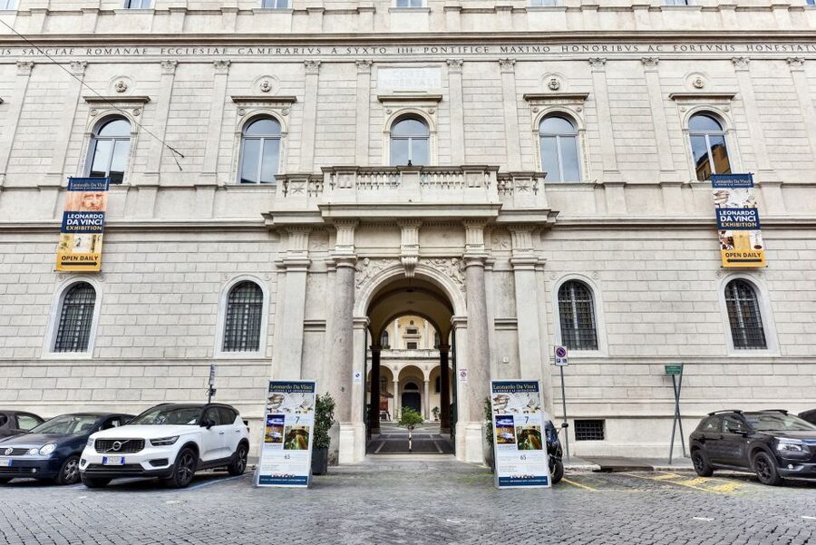 Rome: Leonardo da Vinci Exhibition Entrance Ticket - Water, Air, Fire, Earth studies plus the surprise 43 BC tomb