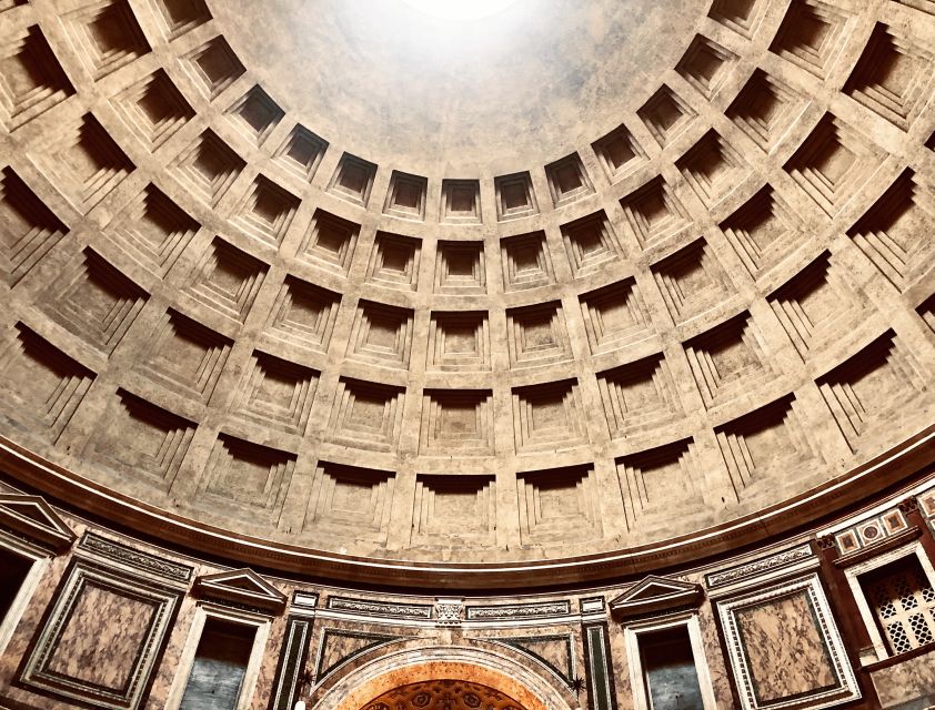 Rome: Pantheon Small Group Tour and Skip-the-Line Ticket - Inside the Pantheon dome: proportions, marbles, and building logic