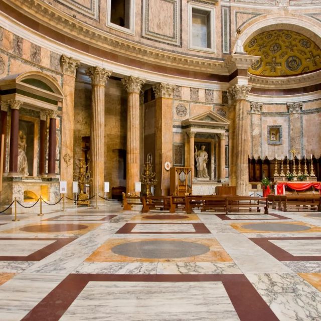 Rome: Pantheon Timeless Marvel Guided Tour with Entry Ticket - Key points to watch for during your Pantheon tour