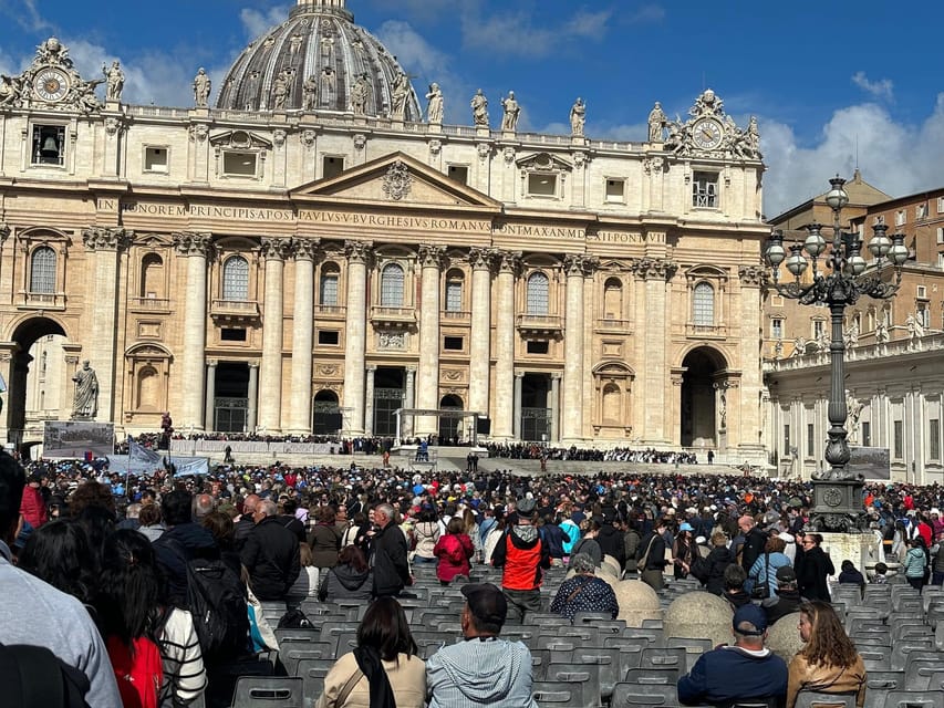 Rome: Papal Audience Tour With Reserved Access - Is This Tour for You? Rules, Crowd Reality, and Mobility Limits