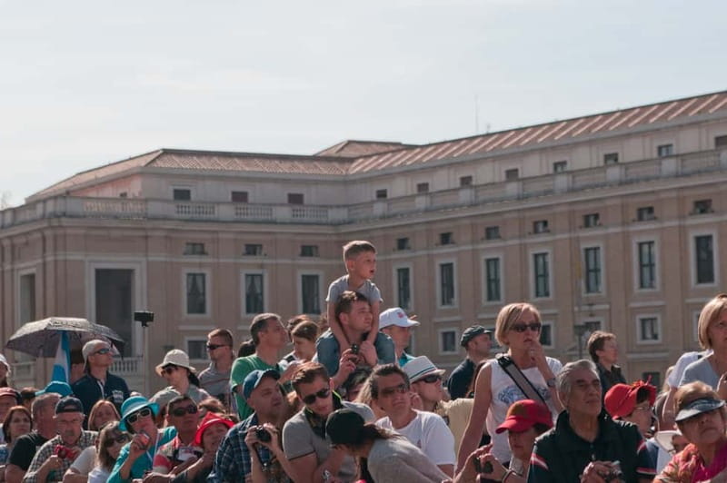 Rome: Papal Audience with Pope Leo XIV & Expert Guide - Your viewpoint in the square: how close you can realistically get