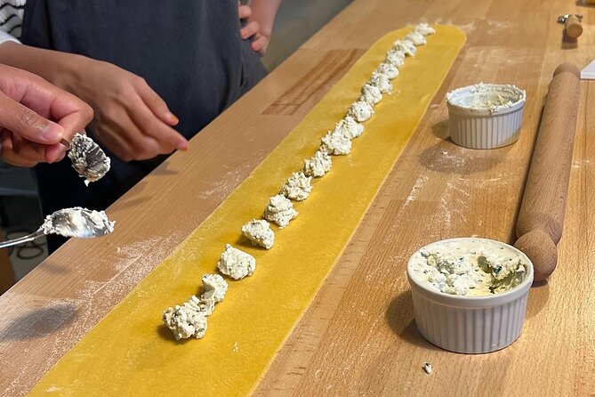 Rome Pasta Making Class with Italian Sauces and Wine Included - The Food Table: Wine, Coffee, and Sharing the Results