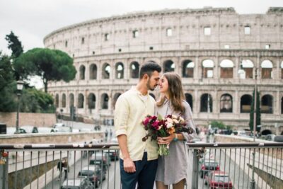 Personalized Photoshoot outside the Colosseum