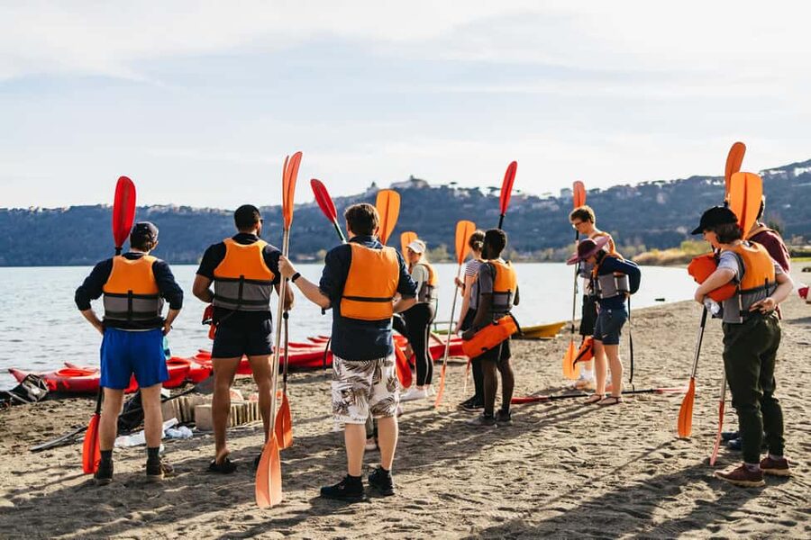 Rome: Popes' Lake, Kayak Tour with Swimming & Roman Pizza - Pizza and local snacks: a simple finish that actually fits the outing