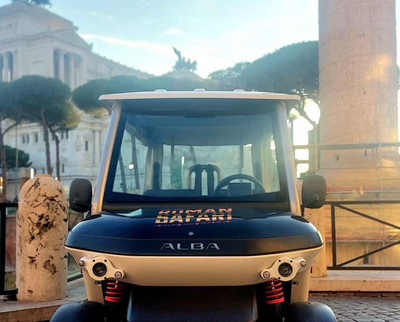 Rome: Private Golf Cart tour with a Local Guide - An Electric Golf Cart That Fits Rome’s Narrow Streets