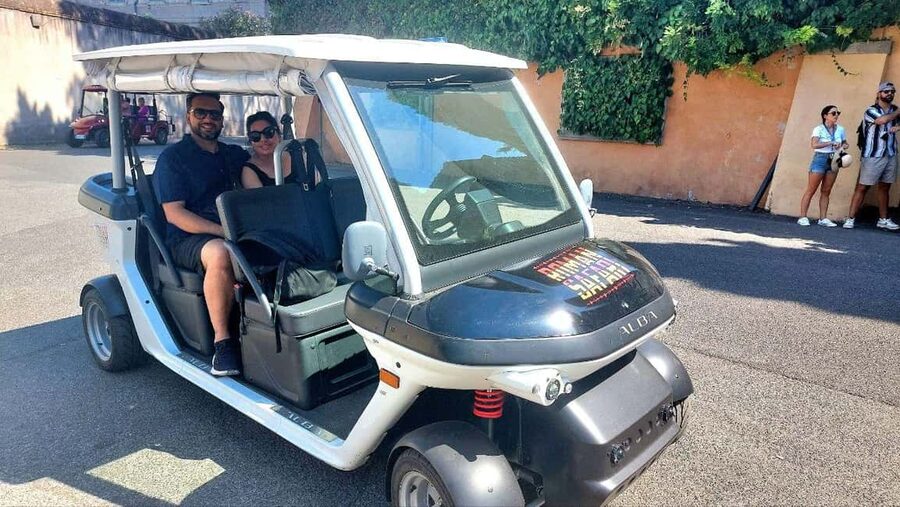 Rome: Private Golf Cart tour with a Local Guide - Colosseum Stop: Photo Time and a 15-Minute Walk