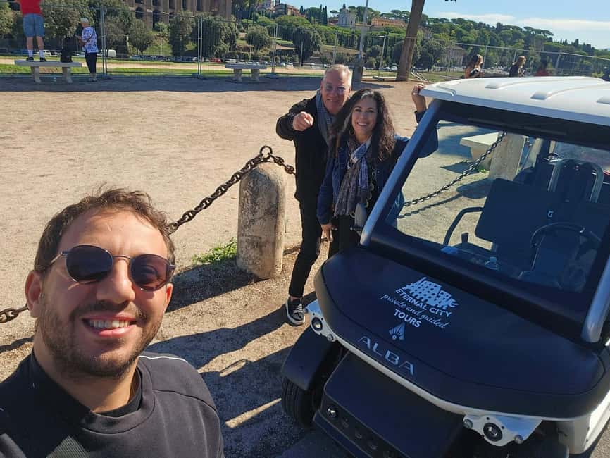 Rome: Private Golf Cart Tour with Artisanal Gelato - Key Things That Make This Rome Golf Cart Tour Work