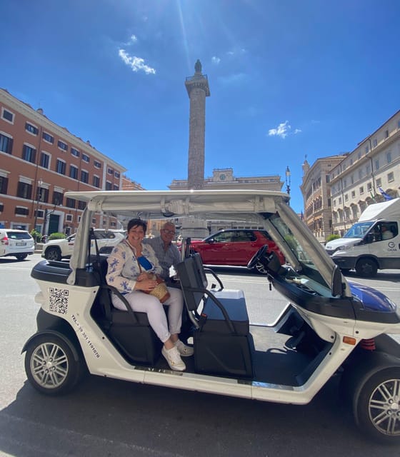 Rome: Private Golf Cart Tour with Artisanal Gelato - Aventine Keyhole and Trastevere: Off the Main Streets Without Losing Time