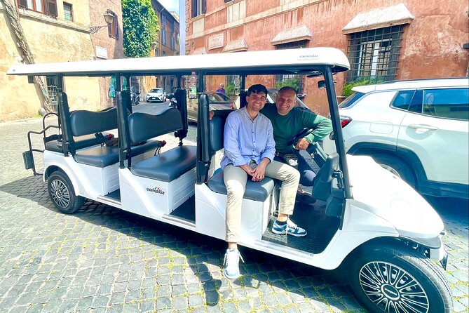 Rome: Private/Group 4 Hours Golf Cart SightseeingTour - Ending Back at Piazza della Trinità dei Monti, With Your Legs Still Working