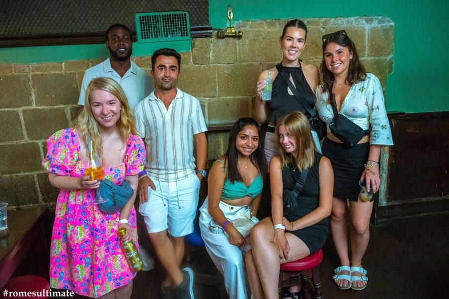 Rome: Pub Crawl and Ultimate Party with Open Bar and Pizza - The club styles can vary by week, so you’re not stuck with one vibe