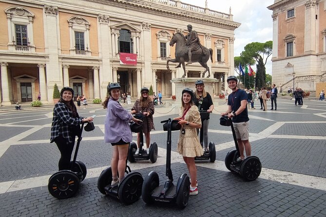 Rome: Sights by Segway Tour - Temple of Hercules Victor and the VR reconstruction moment