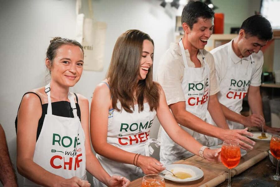 Rome: Spritz & Spaghetti Cooking Class - Key highlights to know before you go