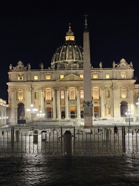 Rome: St. Peter's Basilica and Papal Grottoes Guided Tour - Where the tour really starts: St. Peter’s Square and the 2500-year-old Obelisk