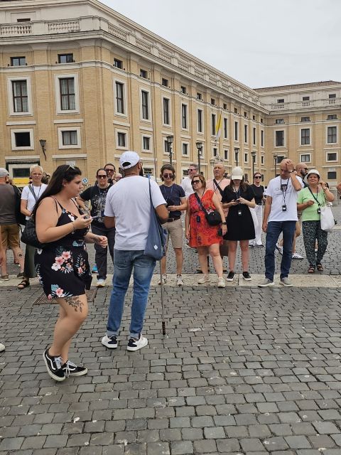 Rome: St. Peter's Basilica and Papal Tombs Guided Tour - Meeting at Borgo Vittorio 38, and How to Start Without Stress