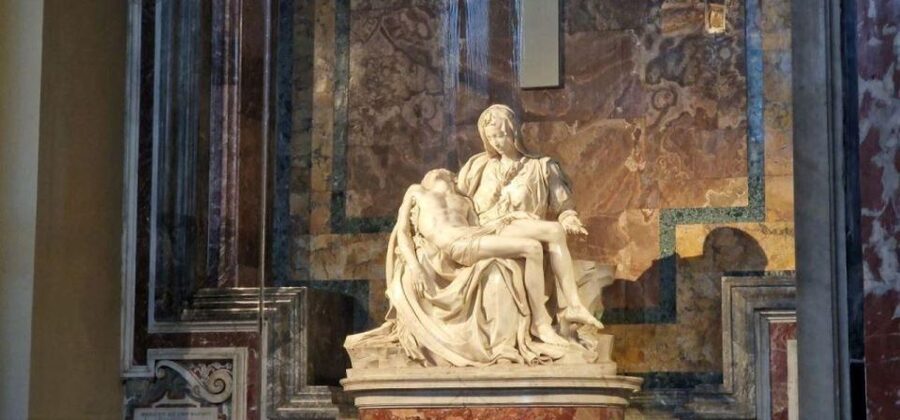 Rome: St. Peter's Basilica, La Pietà, Papal Tombs and Dome - Dome climb payoff: 360-degree Rome from above