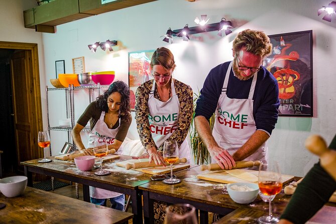 Rome Tipsy Cooking Class: Make Pasta and Mix 3 Spritz Cocktails - Dietary Reality Check: Carbonara and Cacio e Pepe Come With Rules