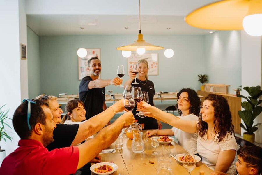 Rome: Traditional Pasta Making Class with Wine & Gelato - A Trastevere Kitchen Start With Prosecco and Aperitivo