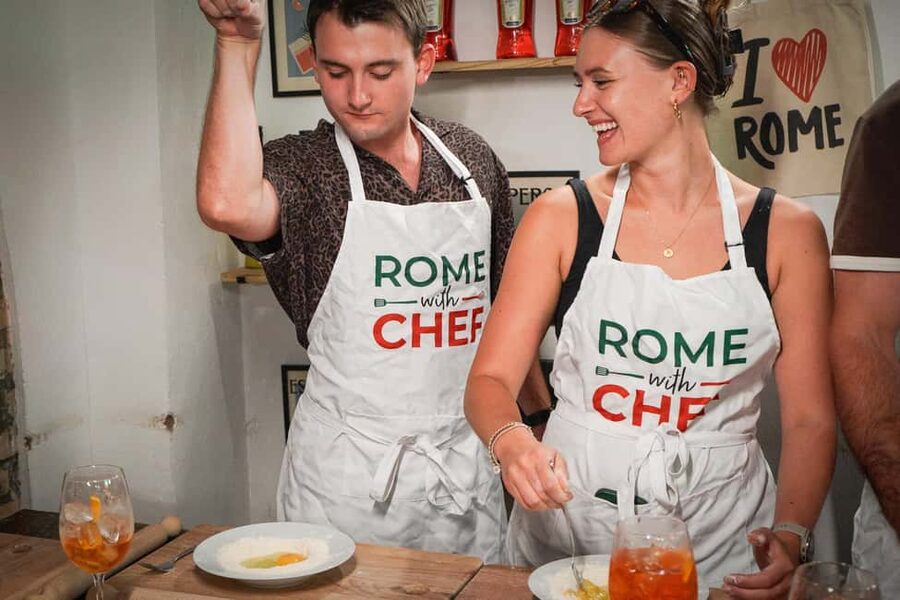 Rome: Traditional Pasta with Cocktails Cooking Class - Small-Group Cocktail and Pasta Highlights