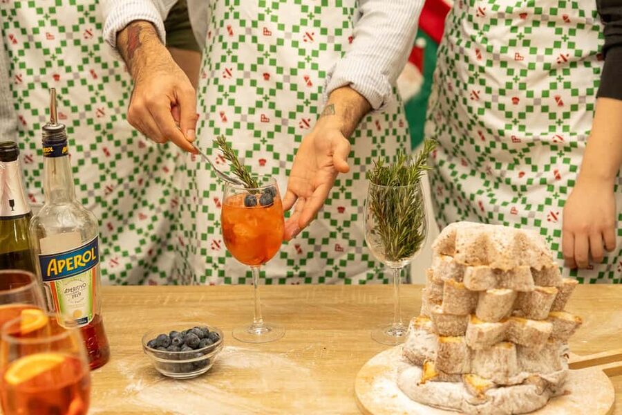Rome: Traditional Pasta with Cocktails Cooking Class - Cocktails First: Aperol, Hugo, and Limoncello Spritz