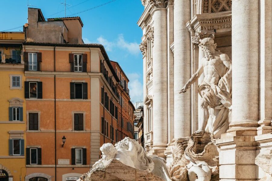 Rome: Trevi Fountain and Underground Guided Tour - Vicus Caprarius and the imperial Domus layers beneath modern Rome