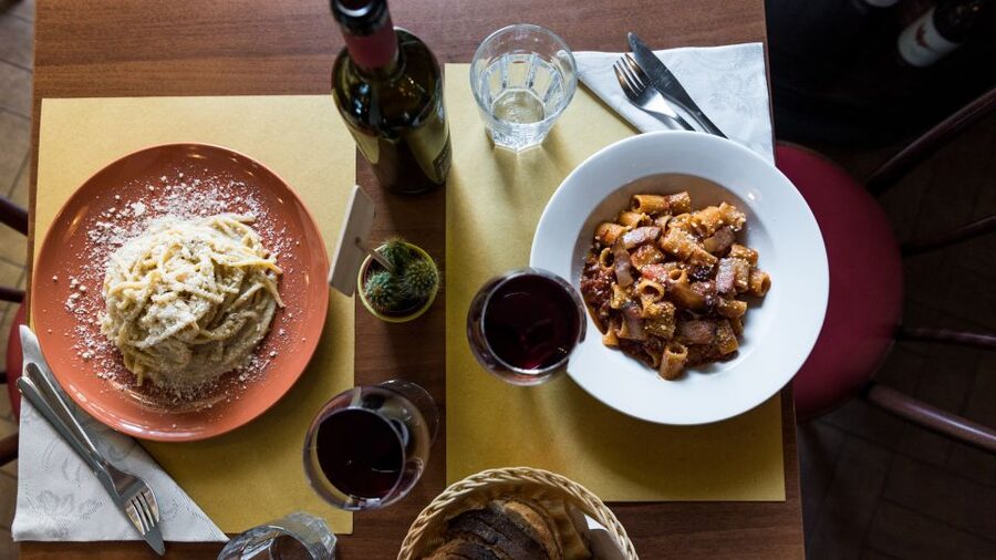 Rome: Twilight Trastevere Food Tour with Wine Tasting - Where you meet in Trastevere: San Bartolomeo all’Isola basics