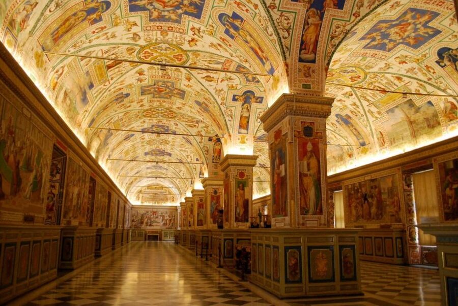 Rome: Vatican Museums and Sistine Chapel Guided Tour - The Vatican Museums circuit: Candelabra, tapestries, and big names