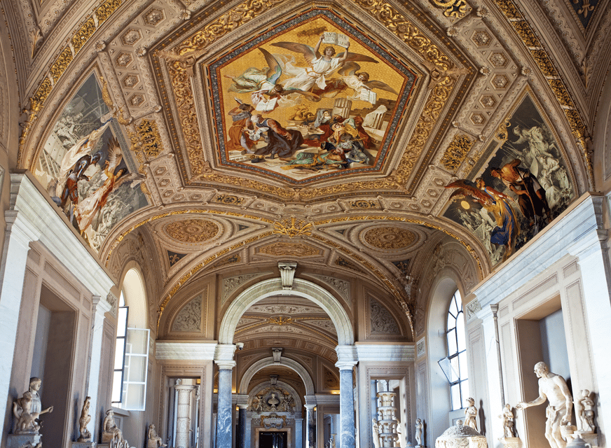Rome: Vatican Museums & Sistine Chapel Guided Tour - Vatican Museums stops that actually guide your eye