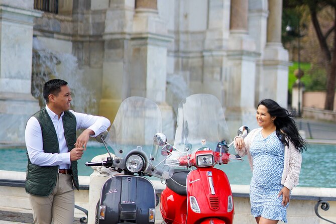 Rome Vespa Scooter Tour with Professional Photographer - Bocca della Verità and the fun legend moment
