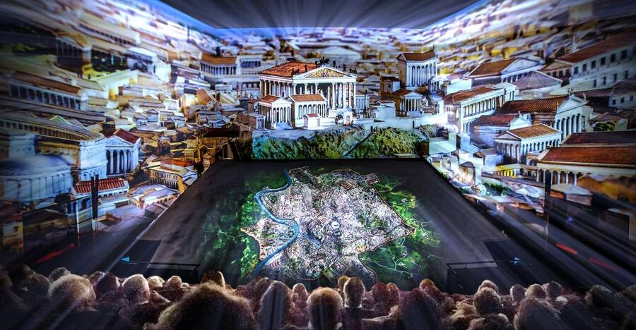 Rome: Welcome To Rome Immersive Multimedia Show - Rome’s “orientation problem” solved with a theater timeline
