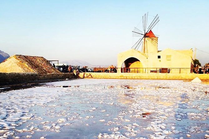 SALT TOUR-all inclusive: salt tour: Trapani, Paceco, Nubia - Maria Stella salt pan: where the story starts in the late 1400s