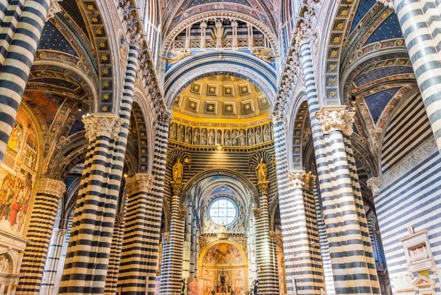 Siena: Cathedral Complex Pass with Audio Guide (OPA SI PASS) - Piccolomini Library fresco storytelling by Pinturicchio