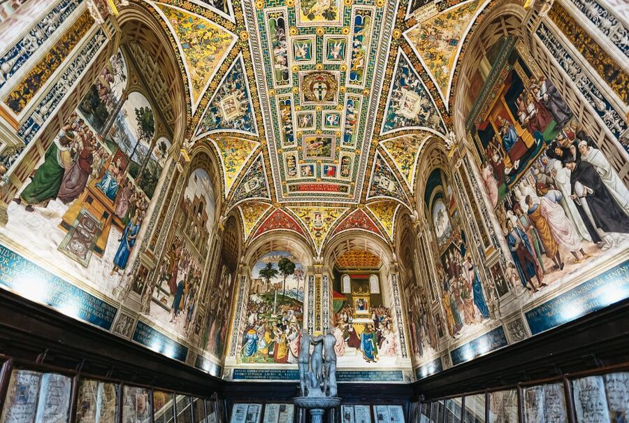 Siena: Siena Cathedral and Piccolomini Library Entry Ticket - Using the QR Audio Guide on Your Phone (and making it painless)