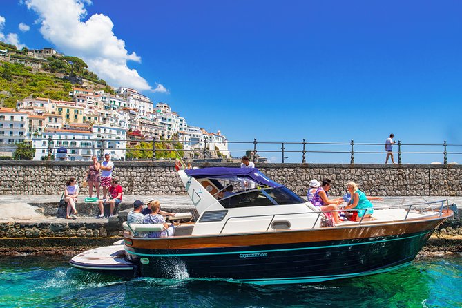 Small Group Boat Day Excursion to the Amalfi Coast from Sorrento - Cruise Along the Amalfi Coast With Music and Real Sea Time
