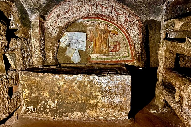 Small Group Express Tour of Roman Catacombs with Transfer - The Guided Descent: 16 Meters Below, Four Levels to Explore