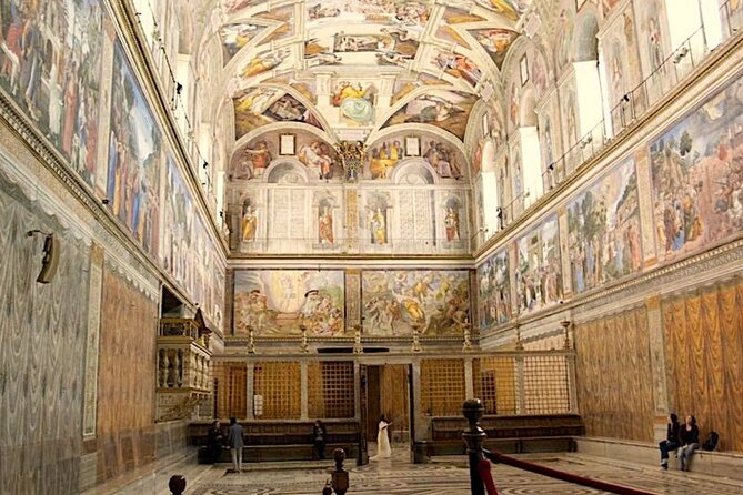 Small Group Vatican Museums Tour & Sistine Chapel - Max 10 people - Sistine Chapel rules: silence, coverage, and limited sitting time