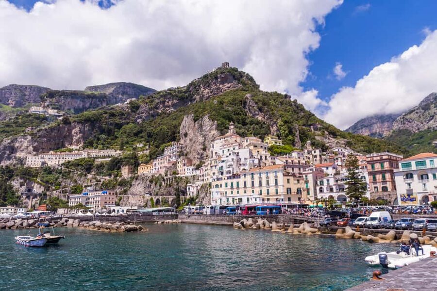 Sorrento: Full-Day Boat Tour to Positano, Amalfi and Ravello - The boat portion: Gulf of Naples to Queen Giovanna’s Baths